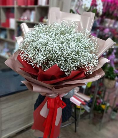 Букет цветов из: Гипсофила в Глазуновской