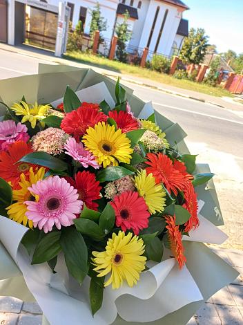 Букет цветов из: Герберы в Глазуновской